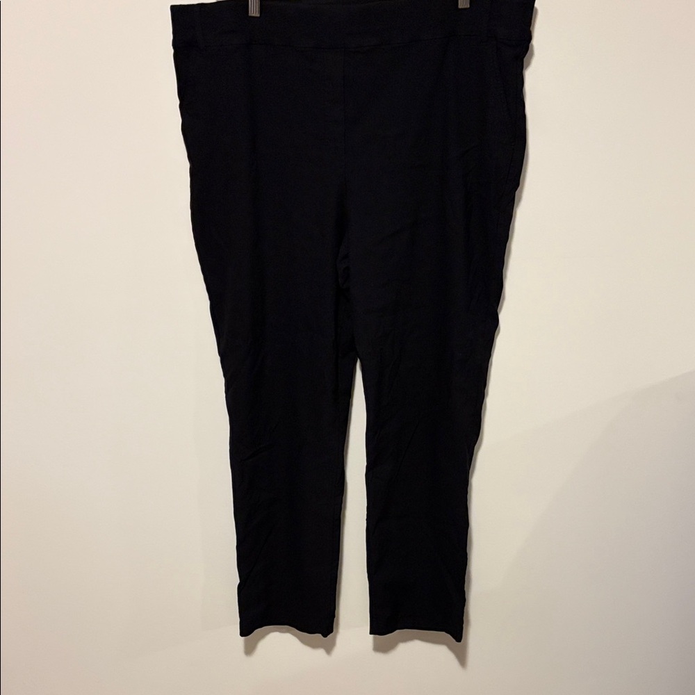 Penningtons Black Women's Tall Pants with Branded Waist Label